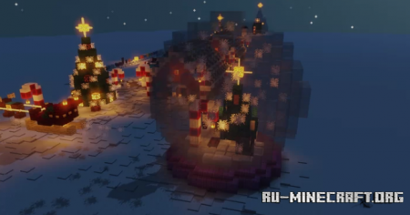 Скачать Musical Redstone Snow Globe для Minecraft