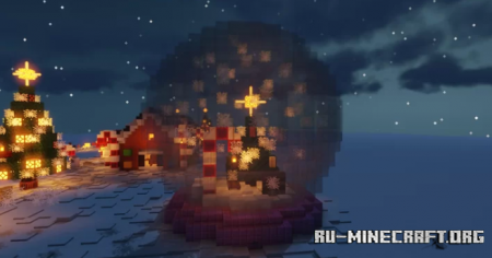 Скачать Musical Redstone Snow Globe для Minecraft