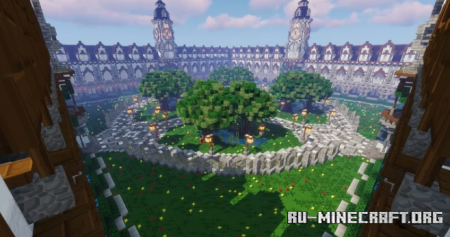  Clock Tower Hub  Minecraft
