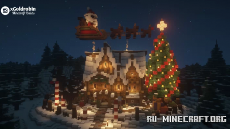 ������� Goldrobin's Mansion - X-MAS Editon ��� Minecraft