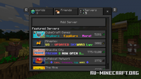 Скачать Dark Mode для Minecraft PE 1.14