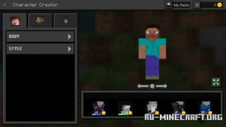 Скачать Dark Mode для Minecraft PE 1.14