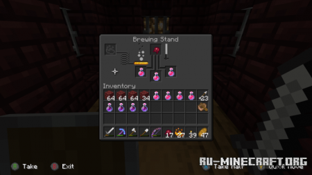 Скачать Dark Mode для Minecraft PE 1.14