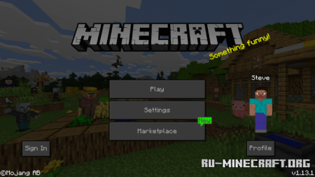 Скачать Dark Mode для Minecraft PE 1.14