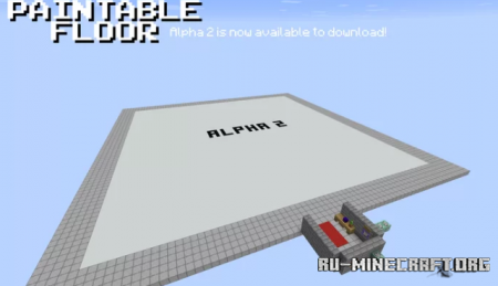 ������� Paintable Floor ��� Minecraft