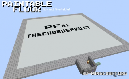 ������� Paintable Floor ��� Minecraft