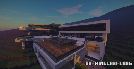 ������� Modern Mansion In Berverly Hills ��� Minecraft