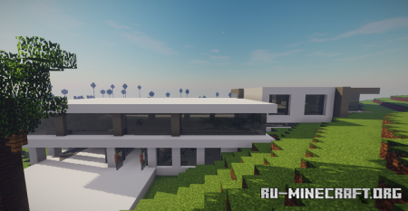 ������� Modern Mansion In Berverly Hills ��� Minecraft