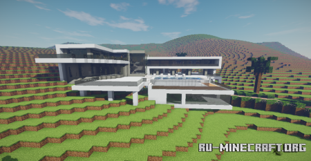 ������� Modern Mansion In Berverly Hills ��� Minecraft