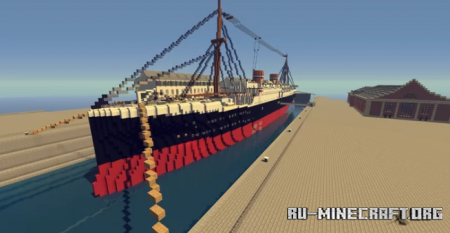 ������� MS Koningin Wilhelmina ��� Minecraft