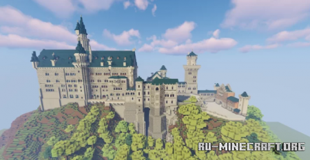 ������� Schloss Neuschwanstein ��� Minecraft