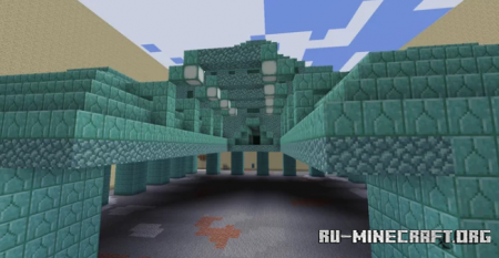  Natural Ocean Temple  Minecraft