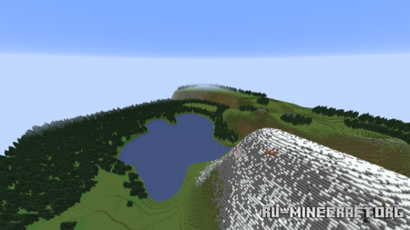  Mountainside Lake  Minecraft