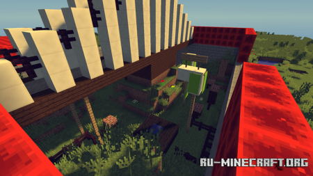 ������� Huge Buttons Deluxe ��� Minecraft