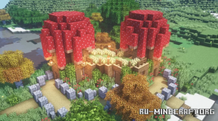 ������� Mushroom Inspired Base ��� Minecraft