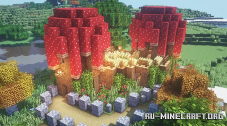 ������� Mushroom Inspired Base ��� Minecraft