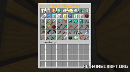 ������� Simplified SkyWorldBlock ��� Minecraft