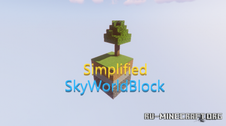 ������� Simplified SkyWorldBlock ��� Minecraft