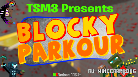 ������� Blocky Parkour ��� Minecraft