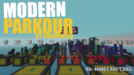 ������� Modern Parkour by Shadoweeq ��� Minecraft