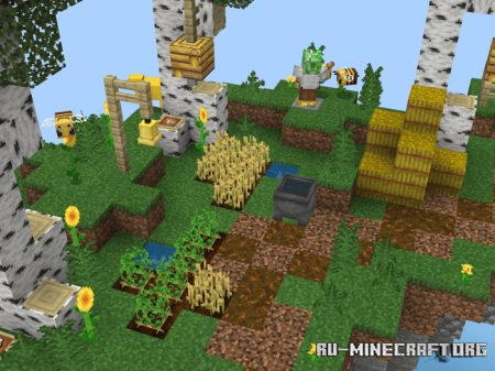 ������� Colorful Sky Islands ��� Minecraft PE