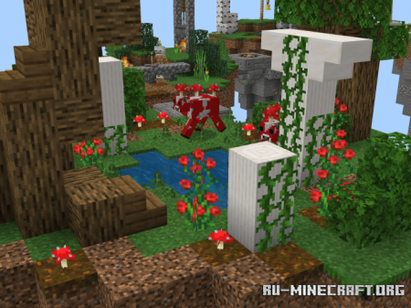 ������� Colorful Sky Islands ��� Minecraft PE