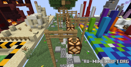 ������� Parkour Stripes ��� Minecraft