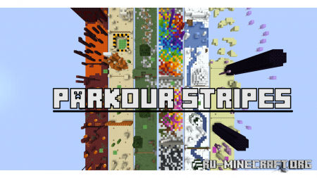 ������� Parkour Stripes ��� Minecraft
