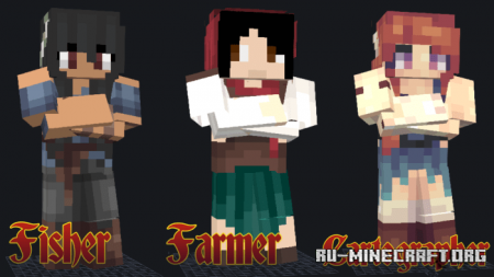 Скачать Happy Villagers для Minecraft PE 1.14