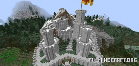 ������� Mountain Castle by niksjman ��� Minecraft