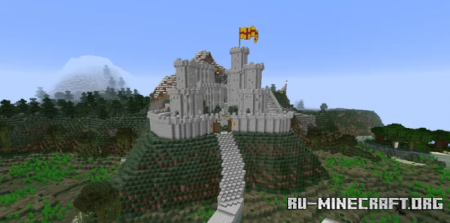 ������� Mountain Castle by niksjman ��� Minecraft