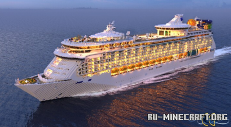 Скачать Mariner of the Seas - Cruise Ship Replica для Minecraft