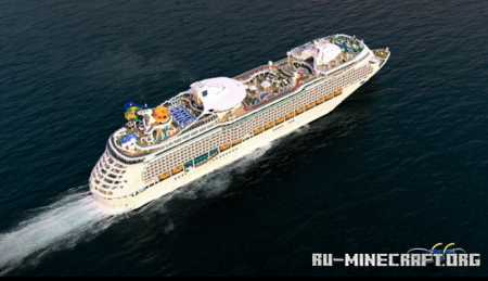 Скачать Mariner of the Seas - Cruise Ship Replica для Minecraft