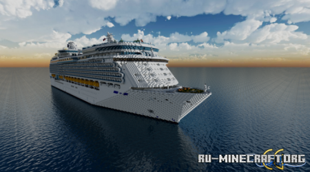 Скачать Mariner of the Seas - Cruise Ship Replica для Minecraft