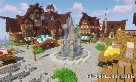 ������� Medieval Dock Island ��� Minecraft