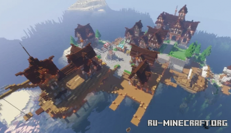 ������� Medieval Dock Island ��� Minecraft
