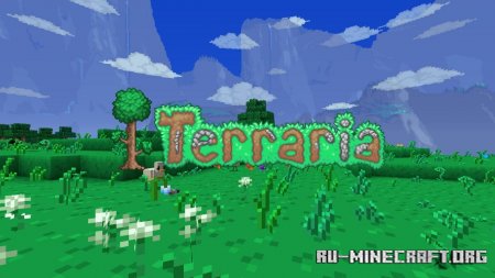Скачать Terraria [32x] для Minecraft 1.15