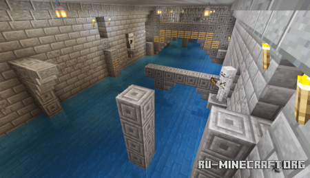 ������� Raid The Skeleton Dungeon ��� Minecraft PE