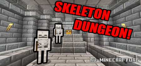 ������� Raid The Skeleton Dungeon ��� Minecraft PE