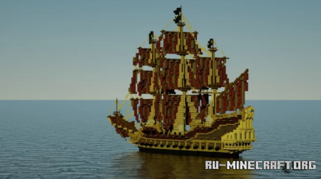 ������� Pirate Galleon ��� Minecraft