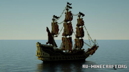 ������� Pirate Galleon ��� Minecraft