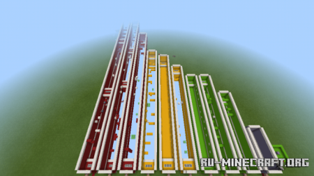 Скачать Easy to Hard Parkour для Minecraft PE