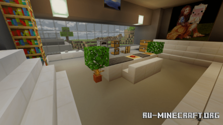 Скачать Large Village In The Mountain для Minecraft PE