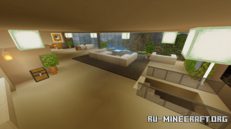 Скачать Large Village In The Mountain для Minecraft PE