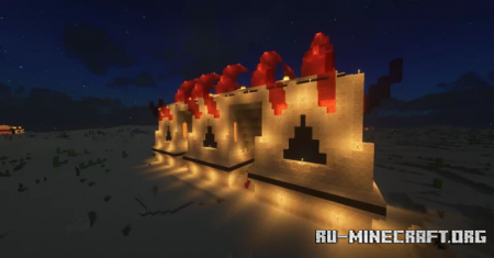  The Burning Desert - Hall of the Banished  Minecraft