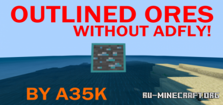  Outlined Ores [16x16]  Minecraft PE 1.16