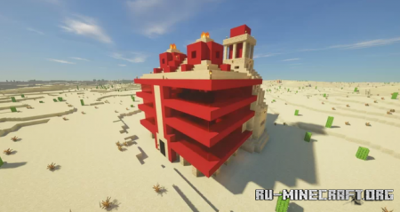  The Burning Desert - Bakery  Minecraft