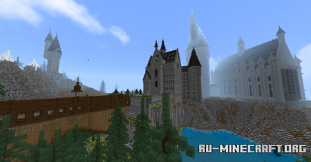 ������� Hogwarts and Surrounding Areas Version 3 ��� Minecraft PE