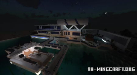  Large Abstract Modern Mansion  Minecraft