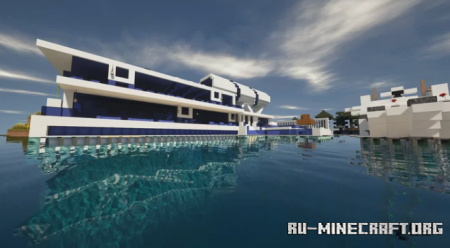  Large Abstract Modern Mansion  Minecraft